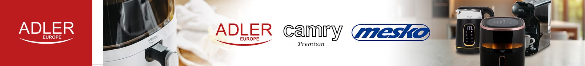 Adler, Camry, Mesko small kitchen appliances