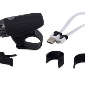 LED aku. sprednja kolesarska svetilka USB CREE XM-L2 IPX6 16 LED aku. sprednja kolesarska svetilka USB CREE XM-L2 IPX6