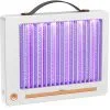 Bijela električna punjiva LED UV insekticidna lampa za komarce duljine 26 centimetara