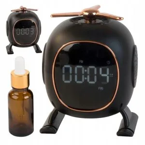 [ "3v1 aku. bluetooth 5.1 zvočnik, difuzor, budilka z LED USB priklopom." ]