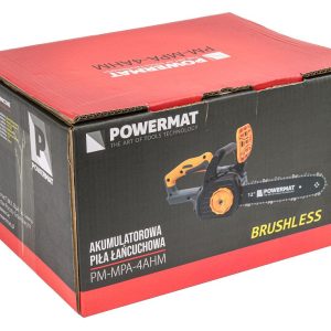 Komplet 21V brezkrtačna akumulatorska verižna žaga 30cm 2x4Ah 38 Komplet 21V brezkrtačna akumulatorska verižna žaga z dvema 4Ah baterijama