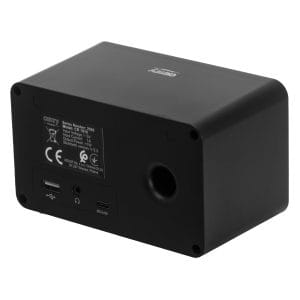 Sodoben črn WIFI internetni radio z barvnim LCD zaslonom in gumbi