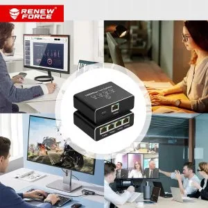 Mrežni preklopnik s pet portova s ​​uključenim USB kabelom za napajanje